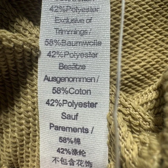 CRZ YOGA Sweat Shorts Womens M California Sand New - Picture 6 of 11